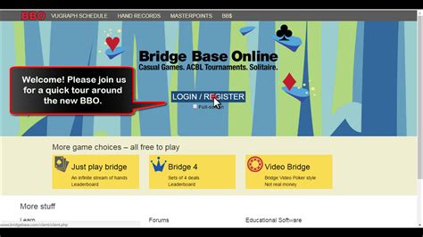 bridgebase.com just play bridge